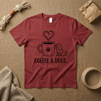 Coffee & Dogs T-Shirt