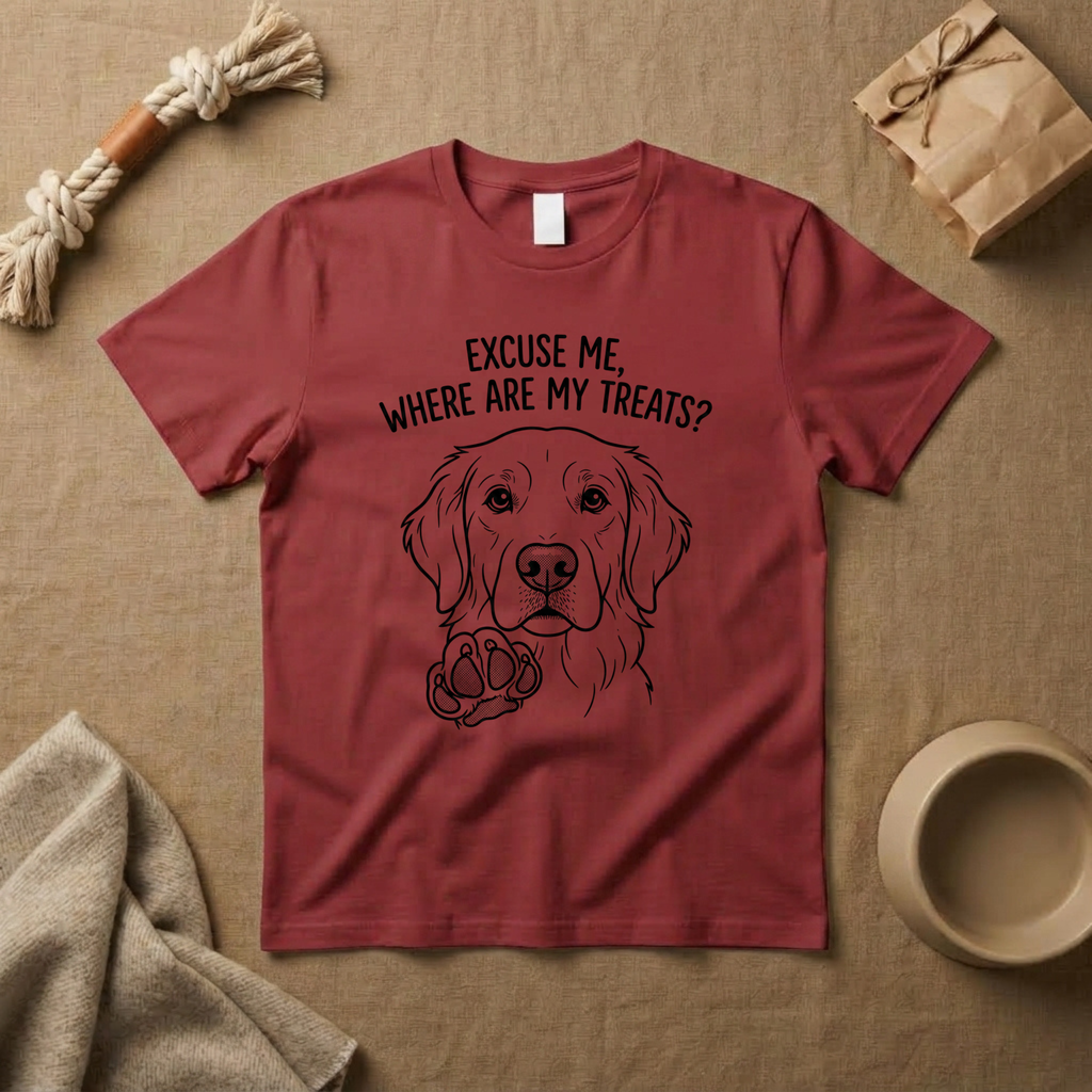 Excuse Me Where Are My Treats T-Shirt