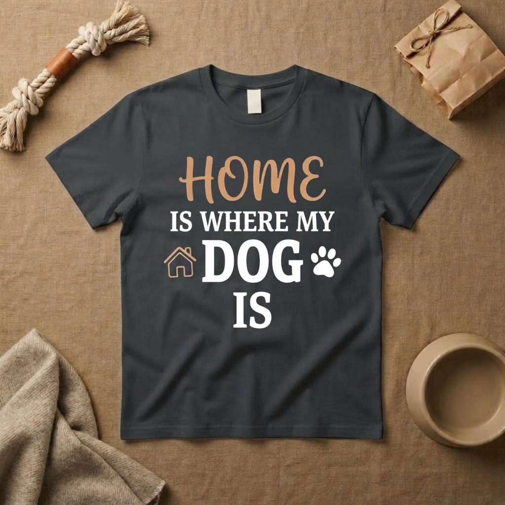 Home Is Where My Dog Is T-Shirt