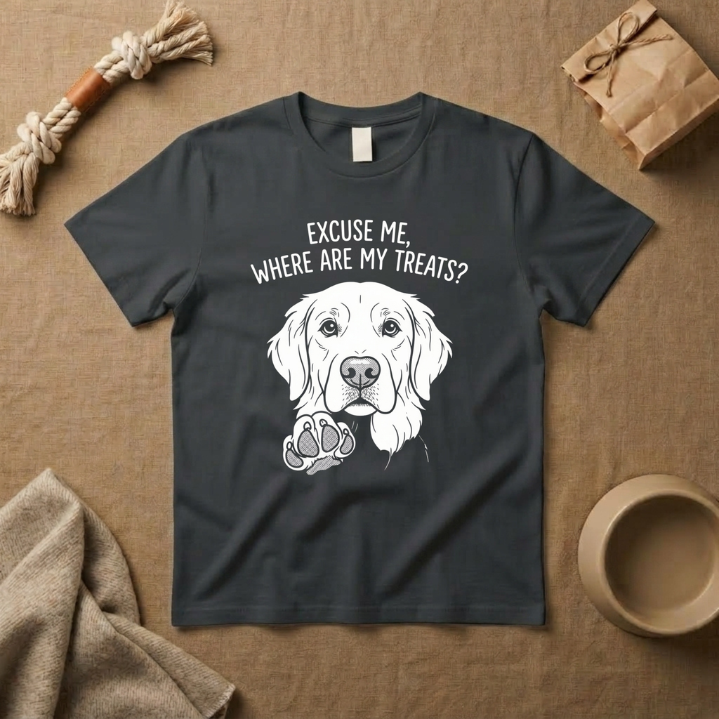 Excuse Me Where Are My Treats T-Shirt