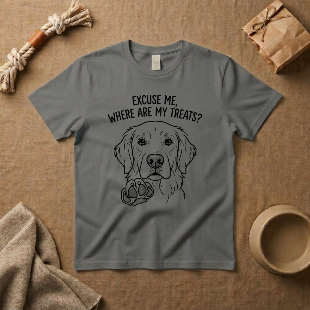 Excuse Me Where Are My Treats T-Shirt