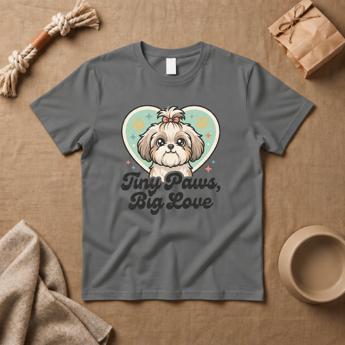 Tiny Paws, Big Love T-Shirt