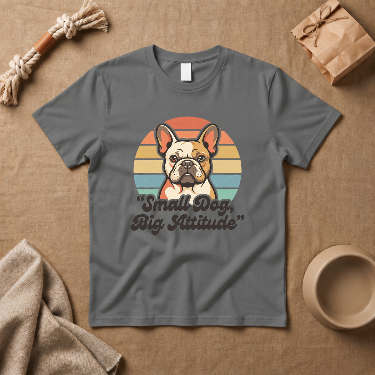 Small Dog, Big Attitude T-Shirt