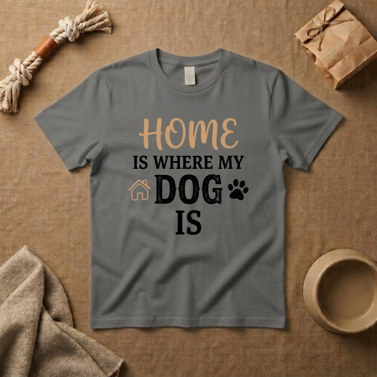 Home Is Where My Dog Is T-Shirt