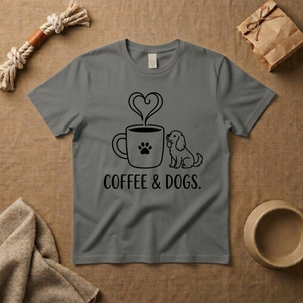 Coffee & Dogs T-Shirt