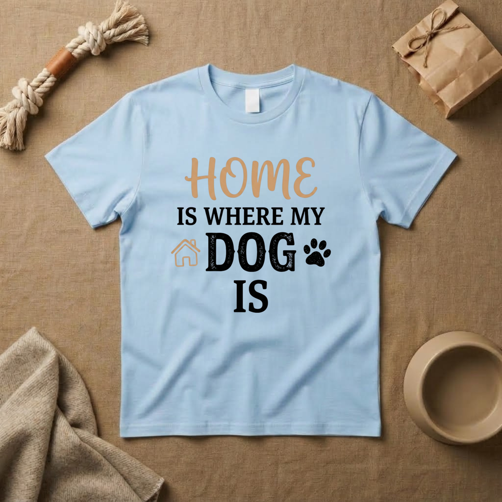 Home Is Where My Dog Is T-Shirt