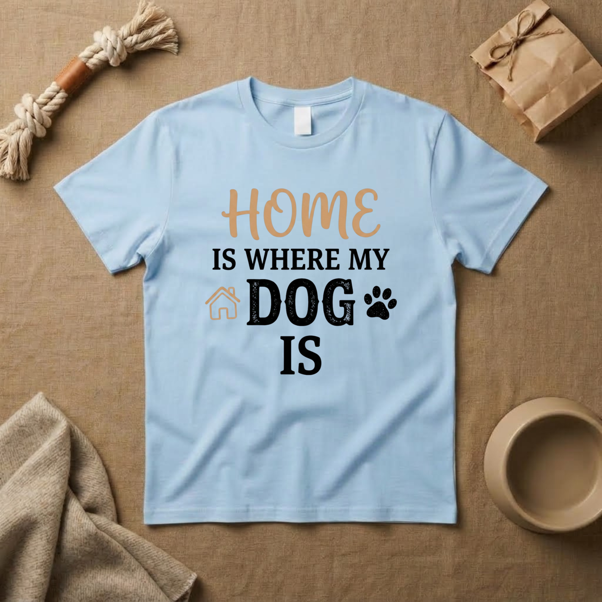 Home Is Where My Dog Is T-Shirt