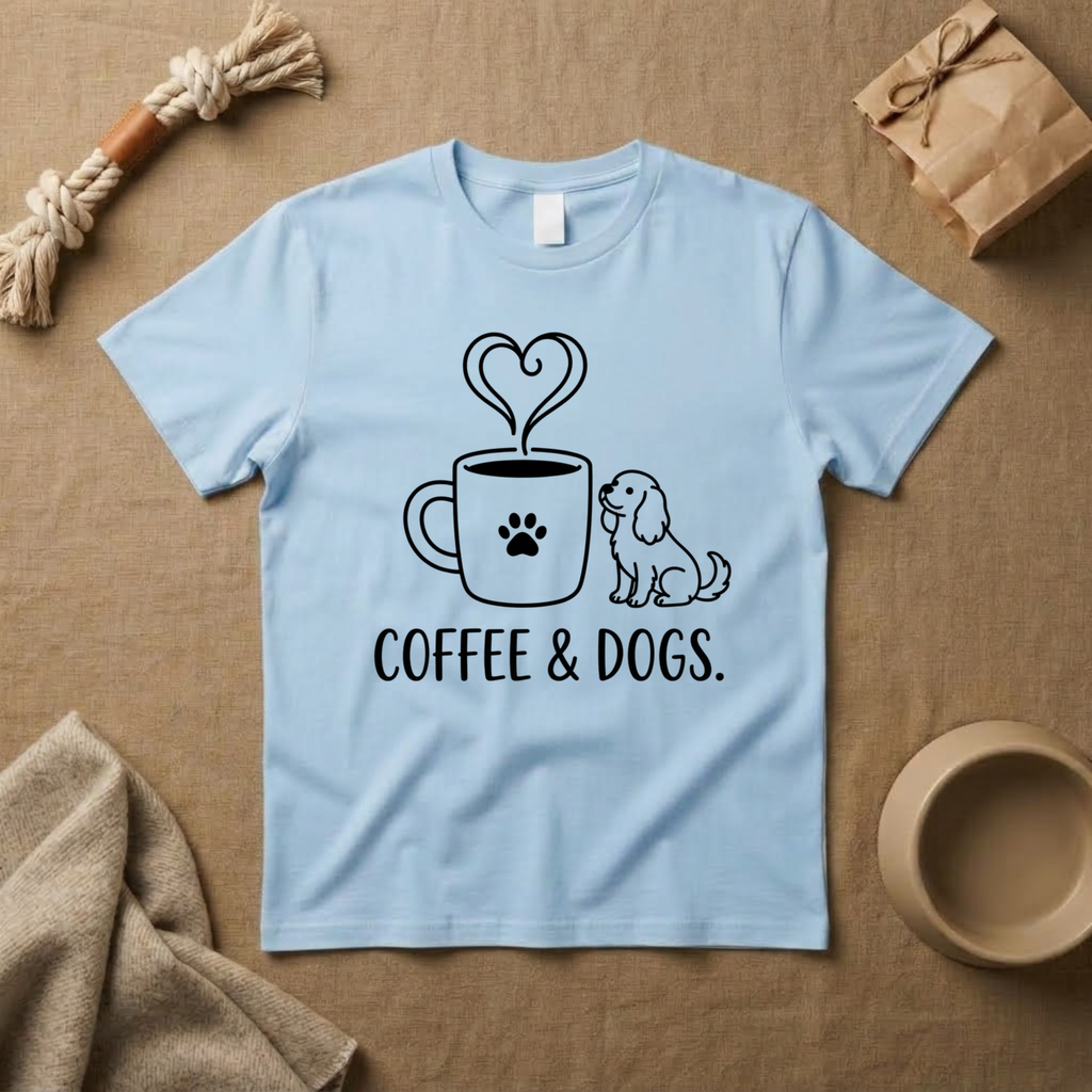 Coffee & Dogs T-Shirt