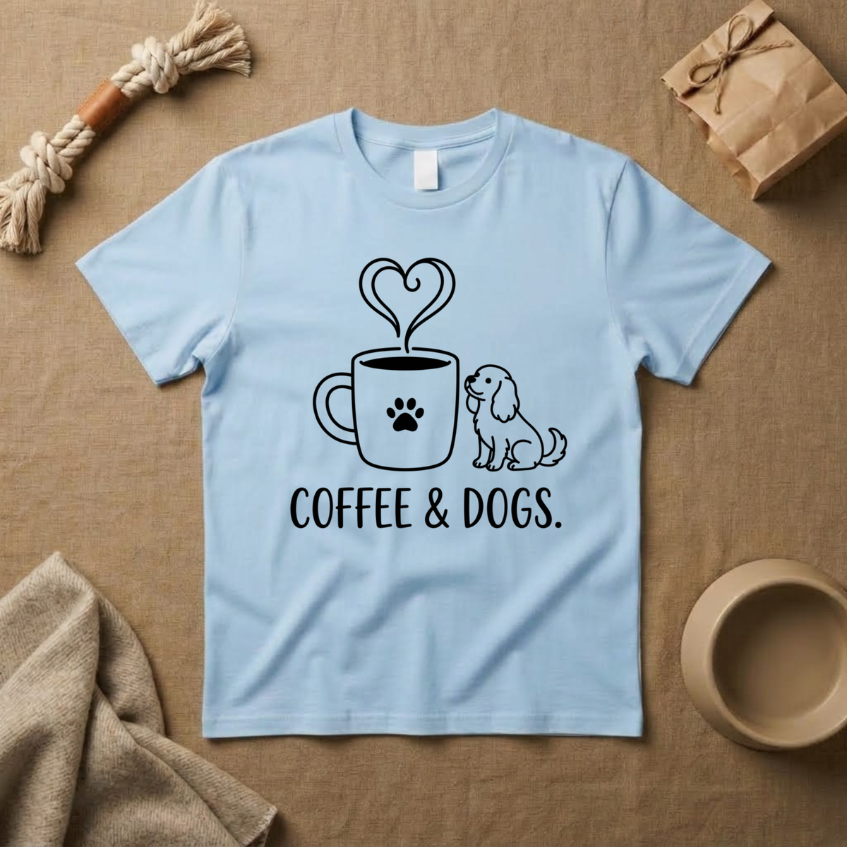 Coffee & Dogs T-Shirt