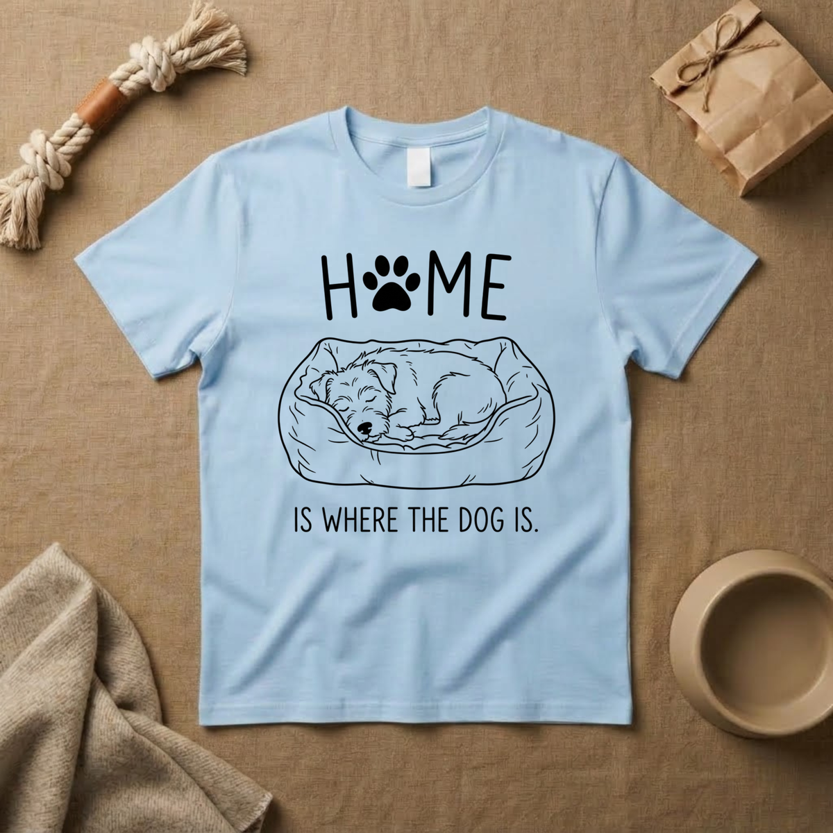 Home Is Where The Dog Is T-Shirt