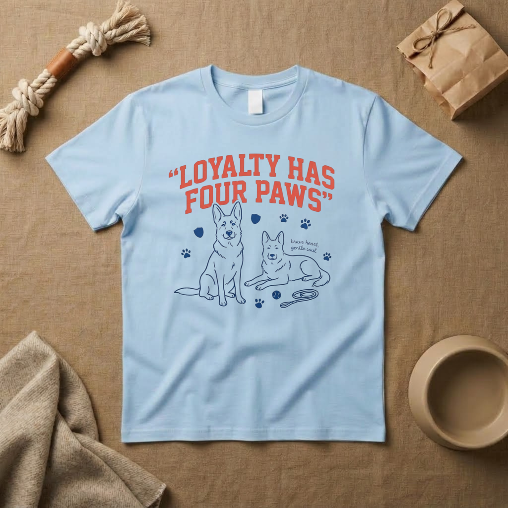 Loyalty Has Four Paws T-Shirt