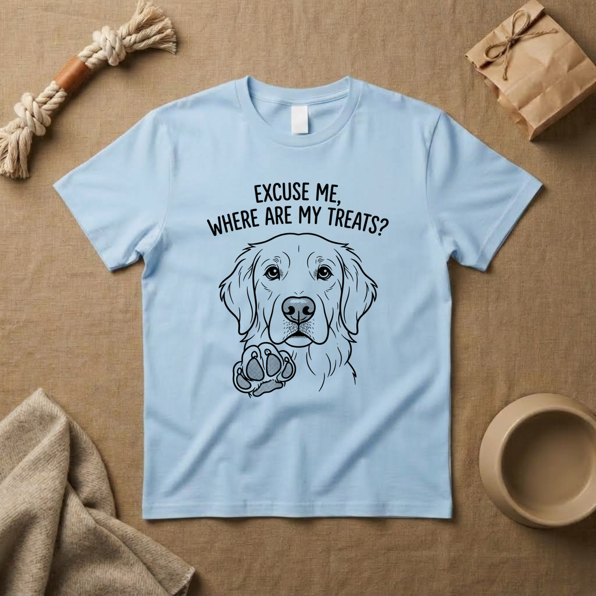 Excuse Me Where Are My Treats T-Shirt