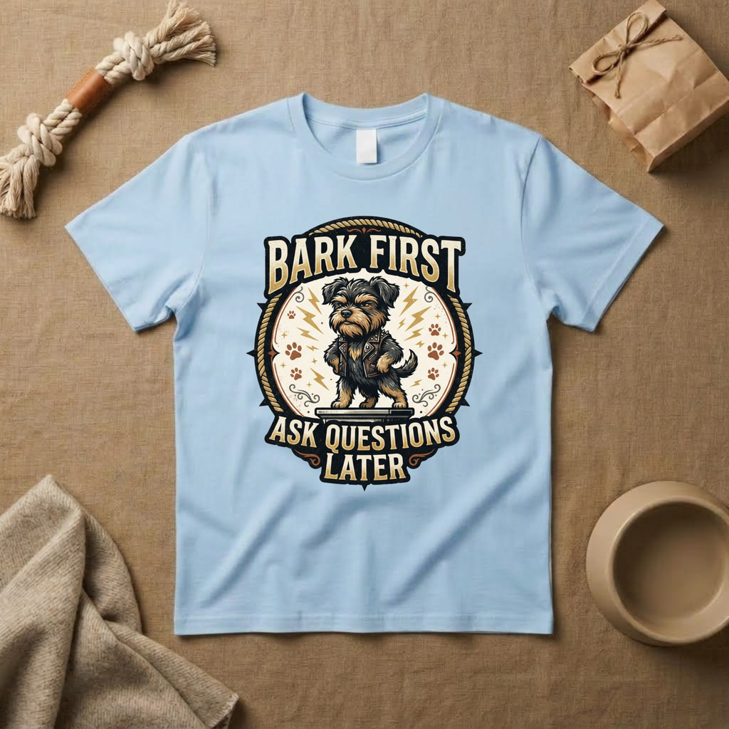 Bark First Ask Question Later T-Shirt
