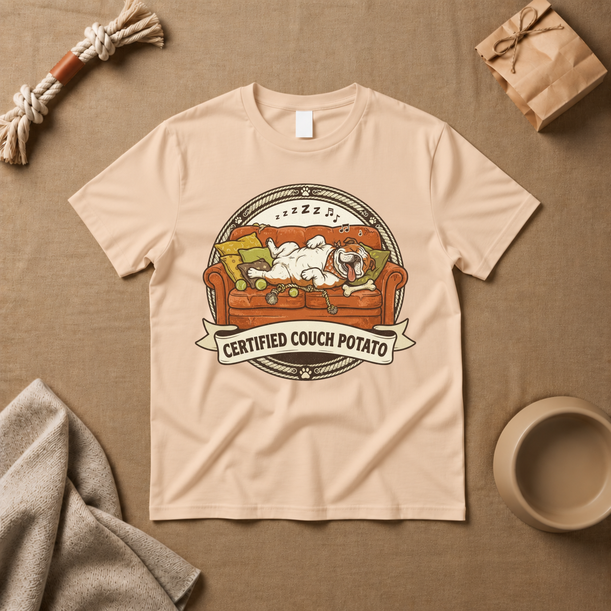 Certified Couch Potato T-Shirt