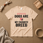Resque Dog Are My Favourite Breed T-Shirt