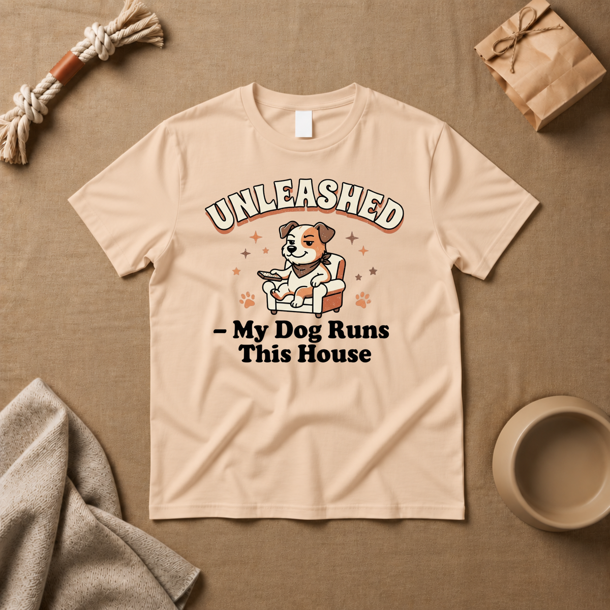 My Dog Runs This House T-Shirt