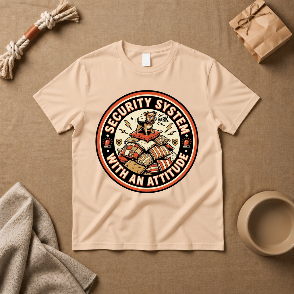 Security System With An Attitude T-Shirt