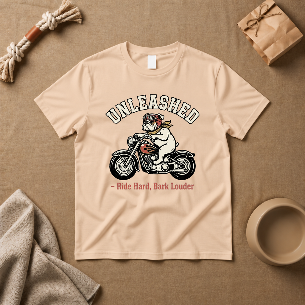 Ride Hard, Bark Louder T-Shirt
