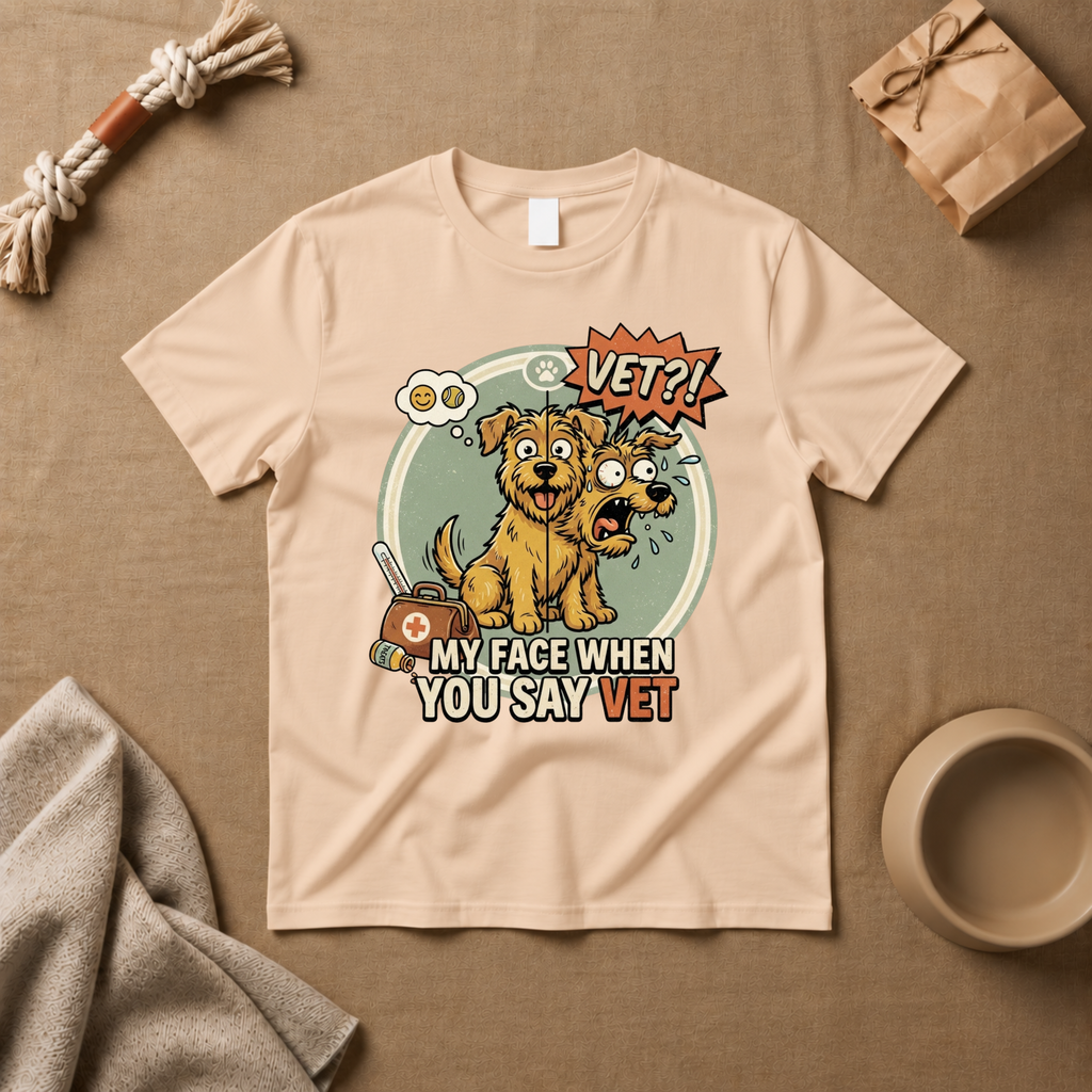 My Face When You Say Vet T-Shirt