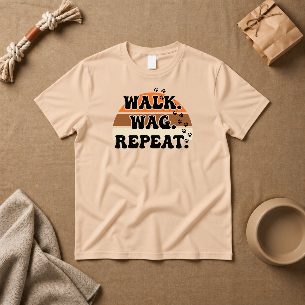 Walk Wag Repeat T-Shirt