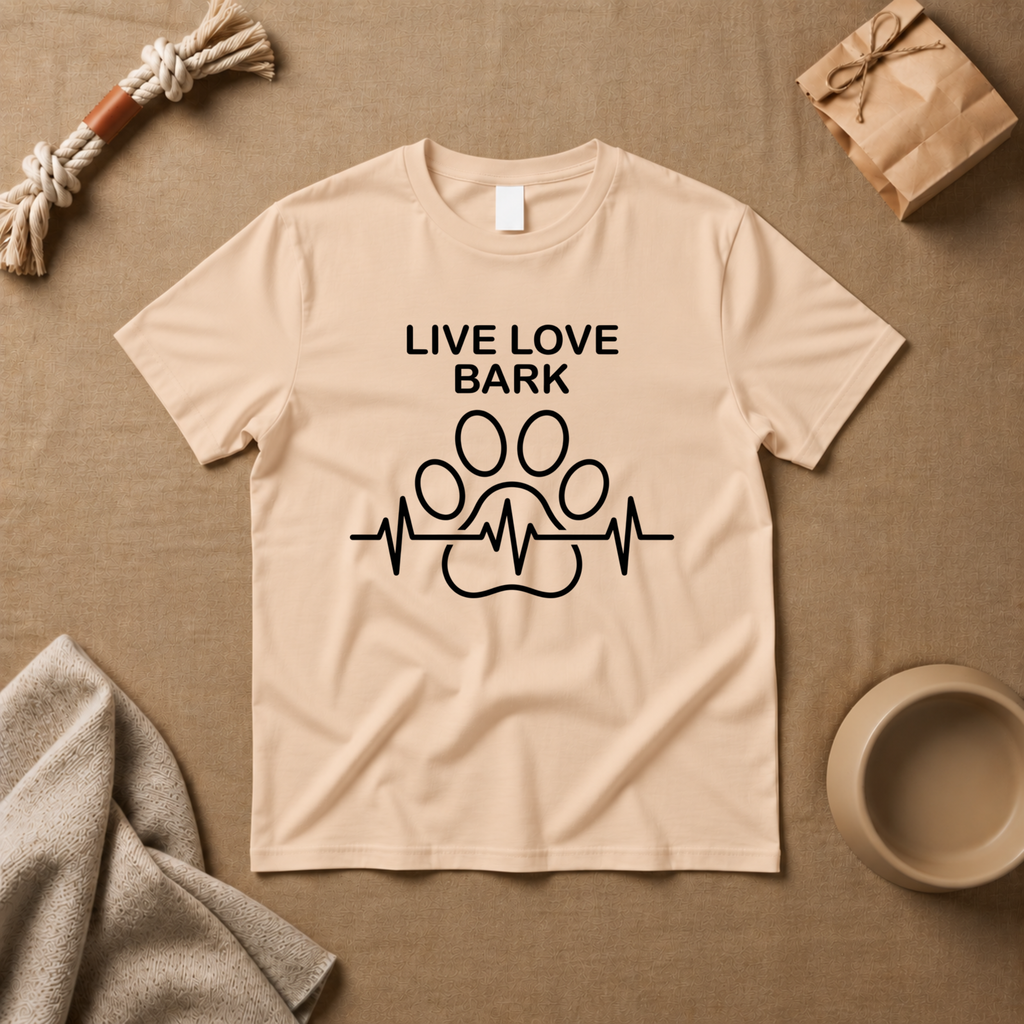 Live Love Bark T-Shirt