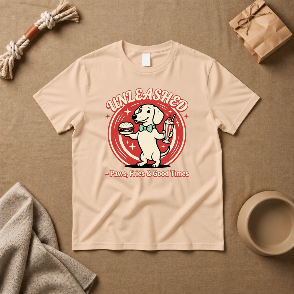 Paws, Fries and Good Times T-Shirt