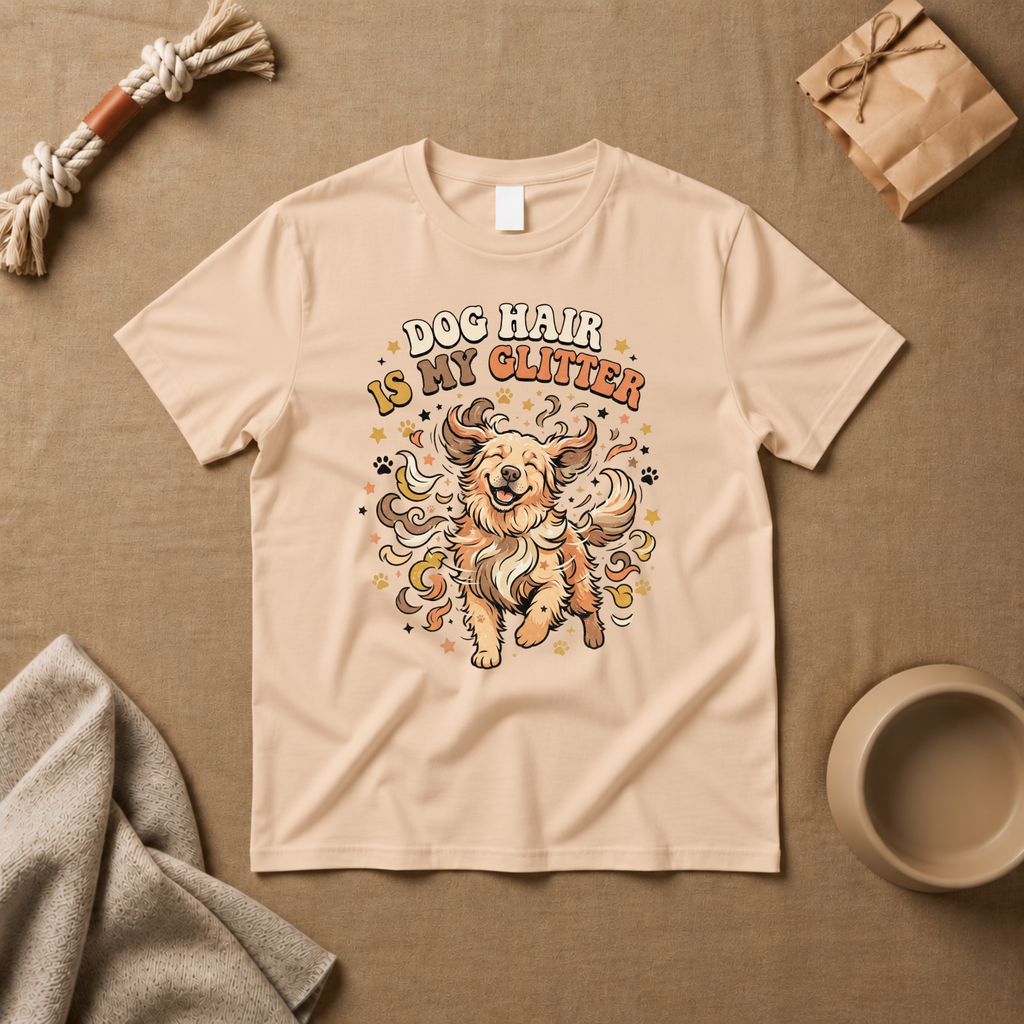 Dog Hair Is My Glitter T-shirts