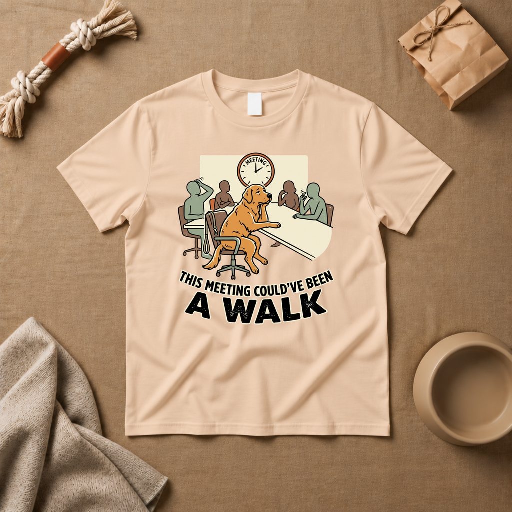 This Meeting Could've Been A Walk T-Shirt