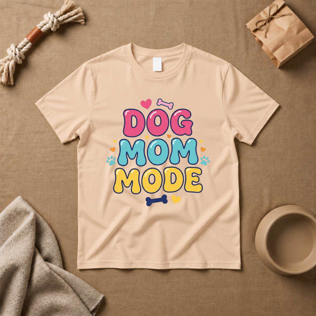 Dog Mom Mode T-Shirt