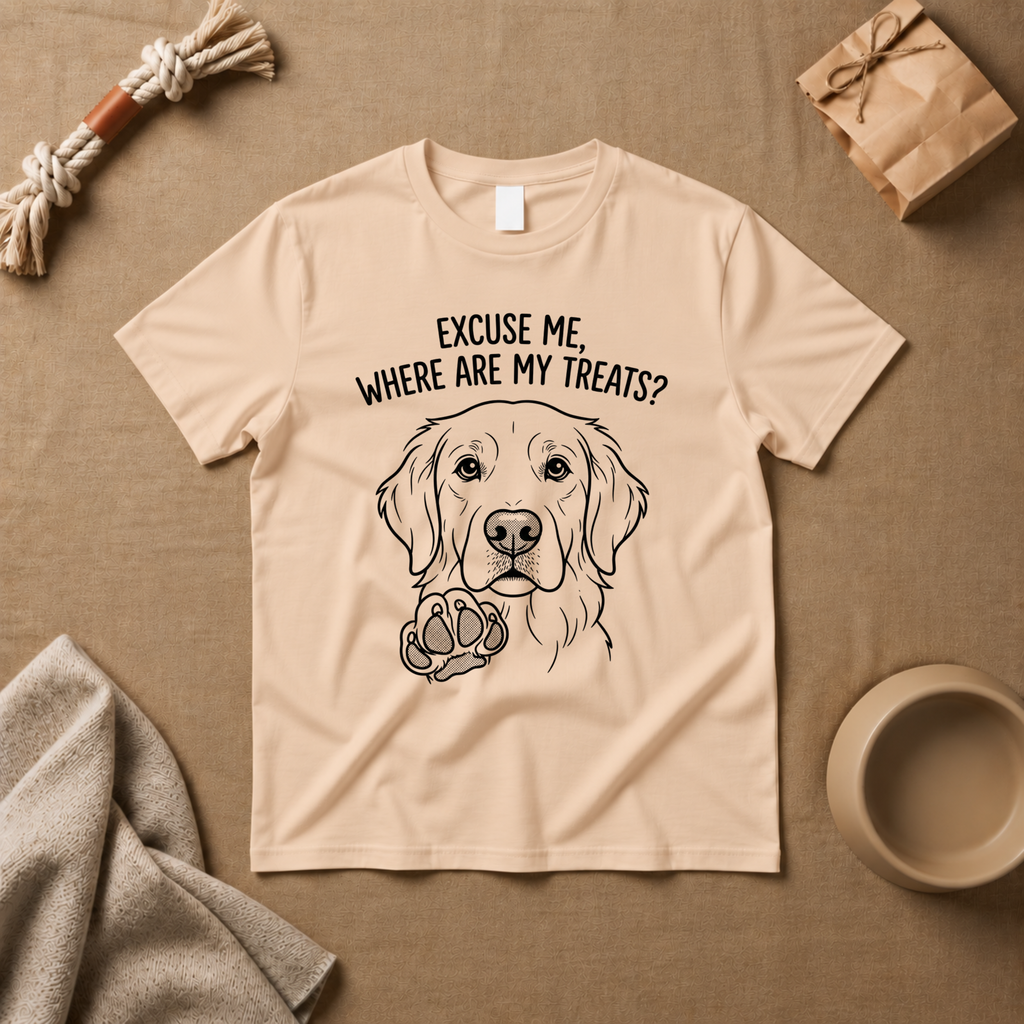 Excuse Me Where Are My Treats T-Shirt