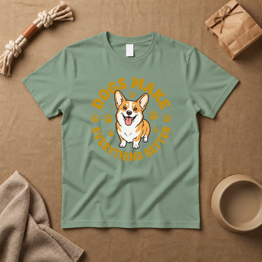 Dogs Make Everything Better T-Shirt