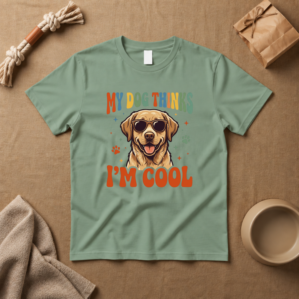 My Dog Thinks I M Cool T-Shirt