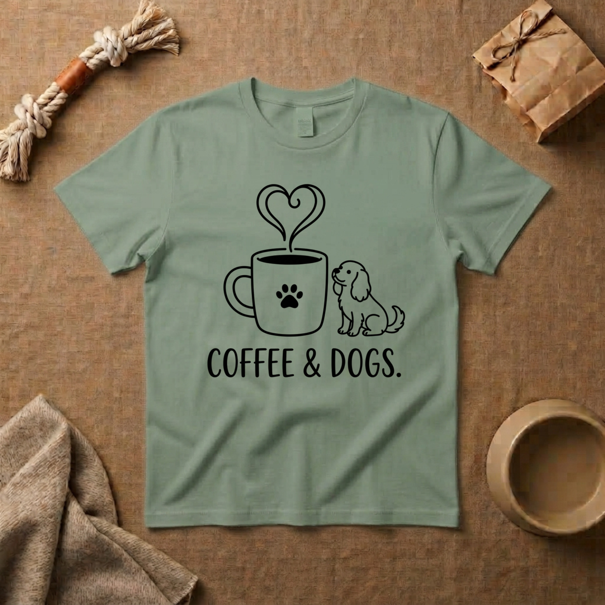 Coffee & Dogs T-Shirt