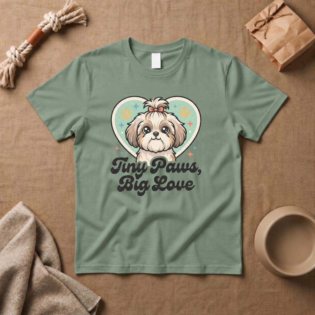 Tiny Paws, Big Love T-Shirt