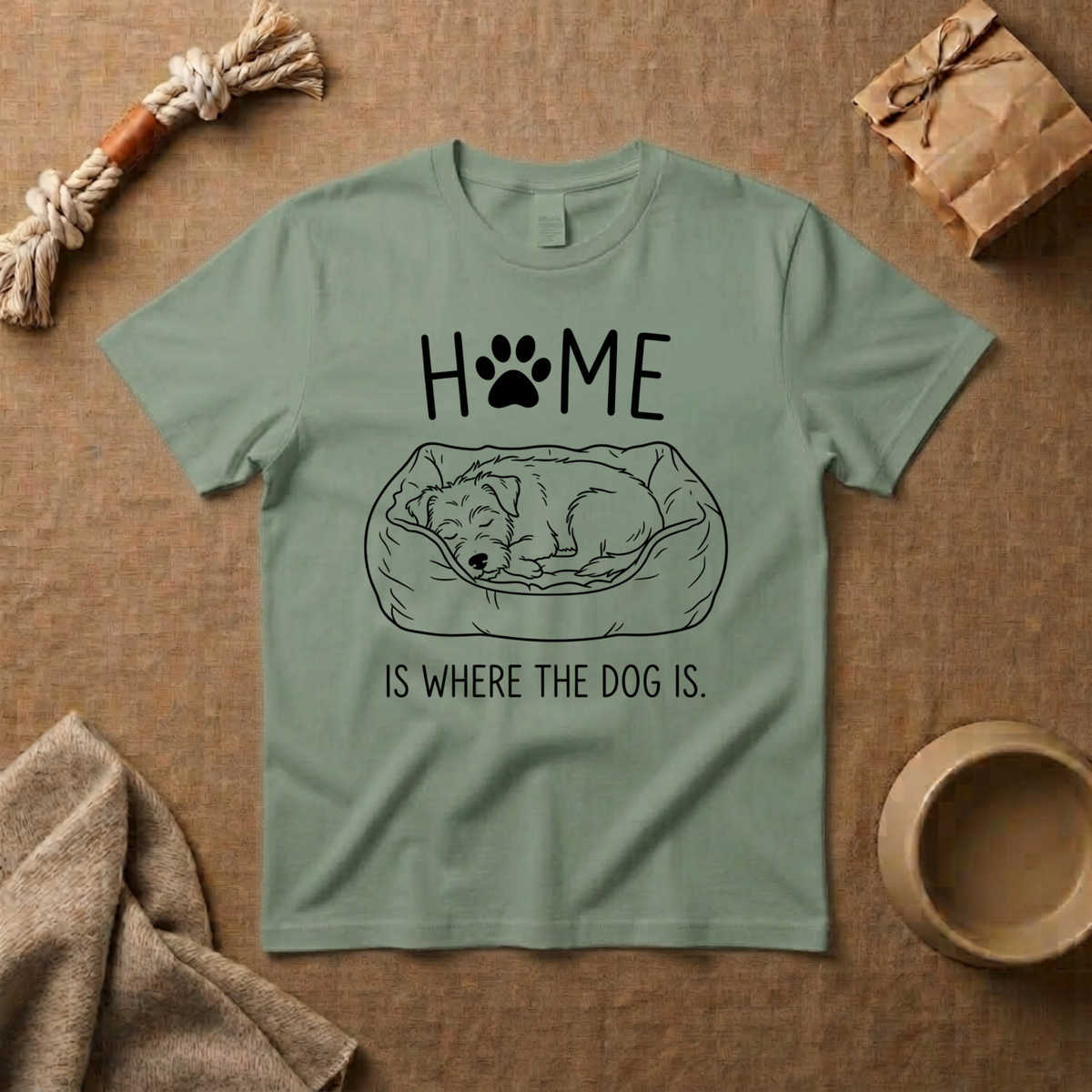 Home Is Where The Dog Is T-Shirt