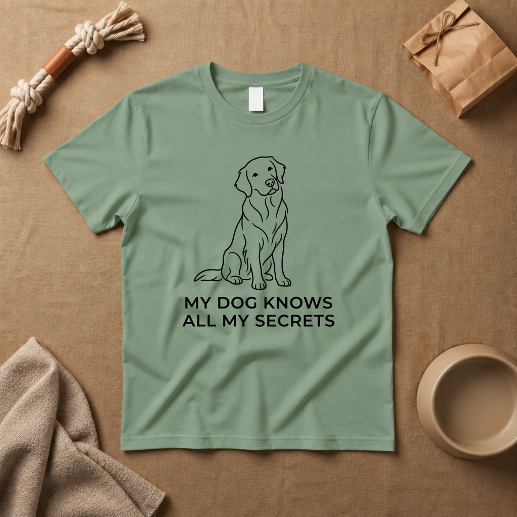 My Dogs Know All My Secrets T-Shirt