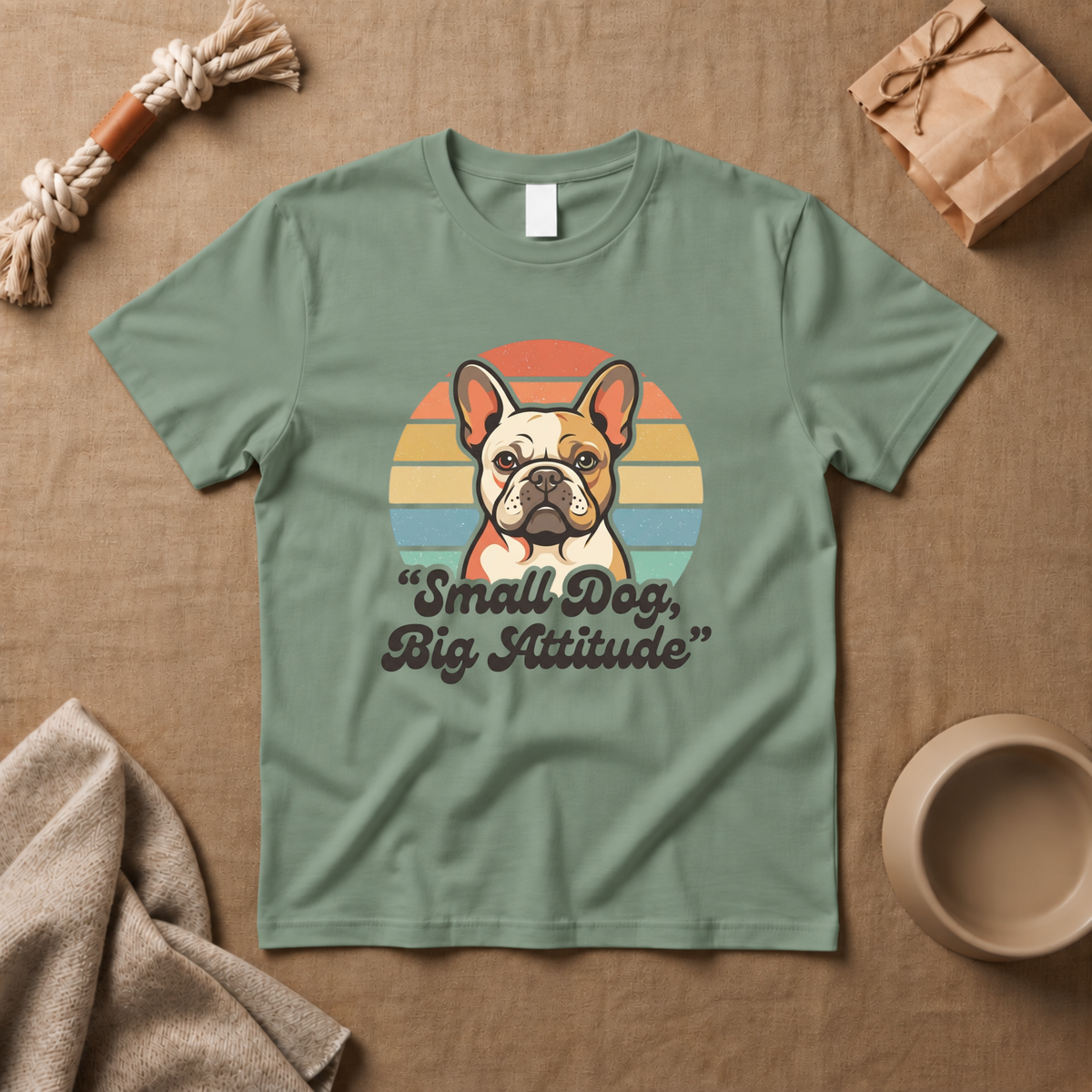 Small Dog, Big Attitude T-Shirt