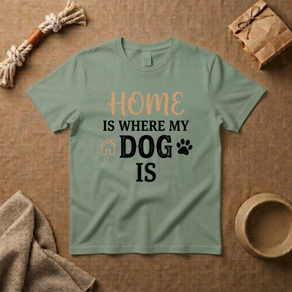 Home Is Where My Dog Is T-Shirt
