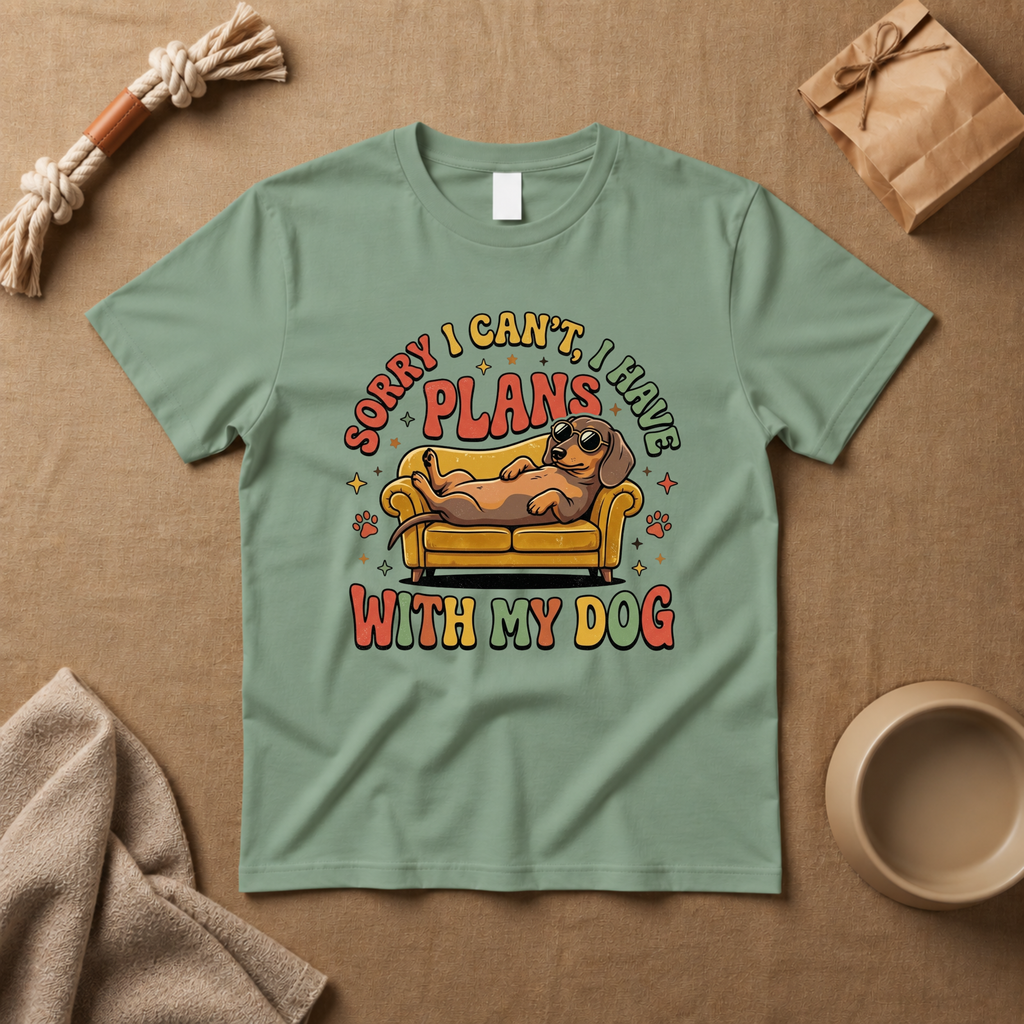 Sorry, I Cant, I Have Plans T-Shirt