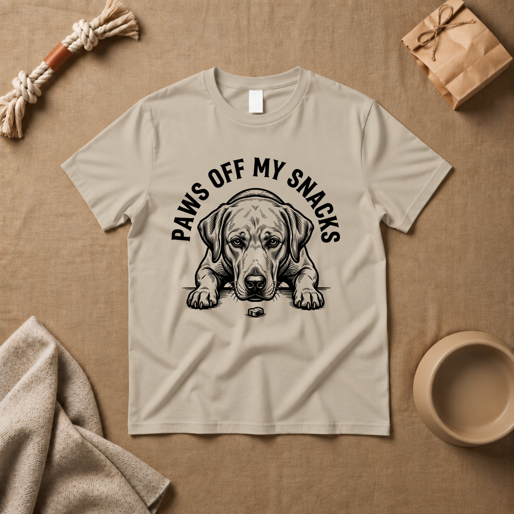 Paws Off My Snacks T-Shirt