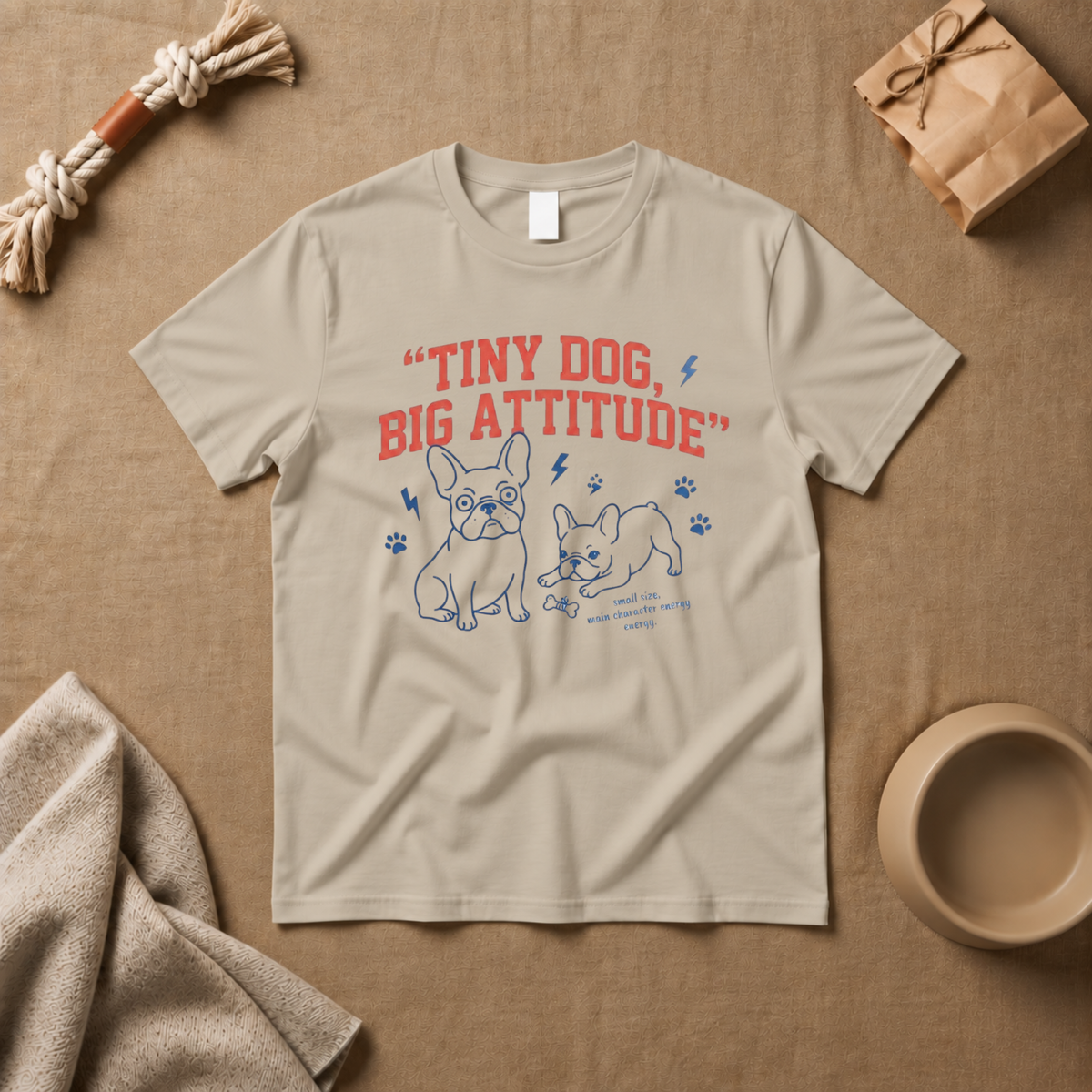 Tiny Dog, Big Attitude T-Shirt