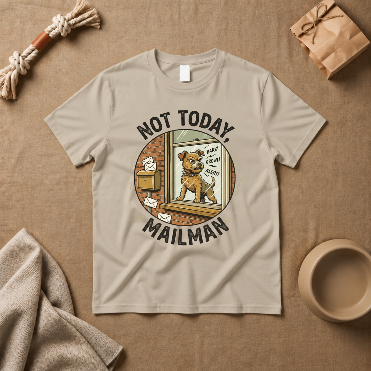 Not Today Mailman T-Shirt