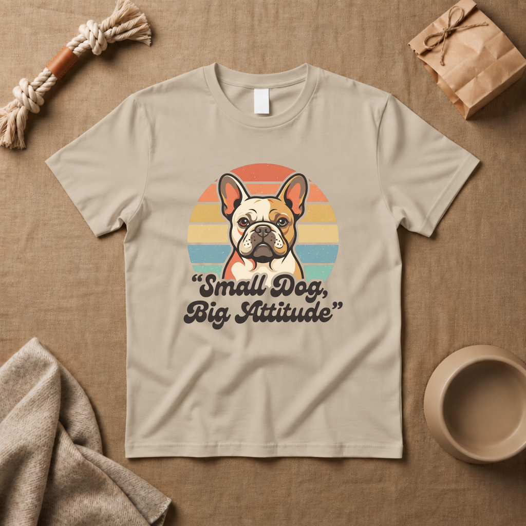 Small Dog, Big Attitude T-Shirt