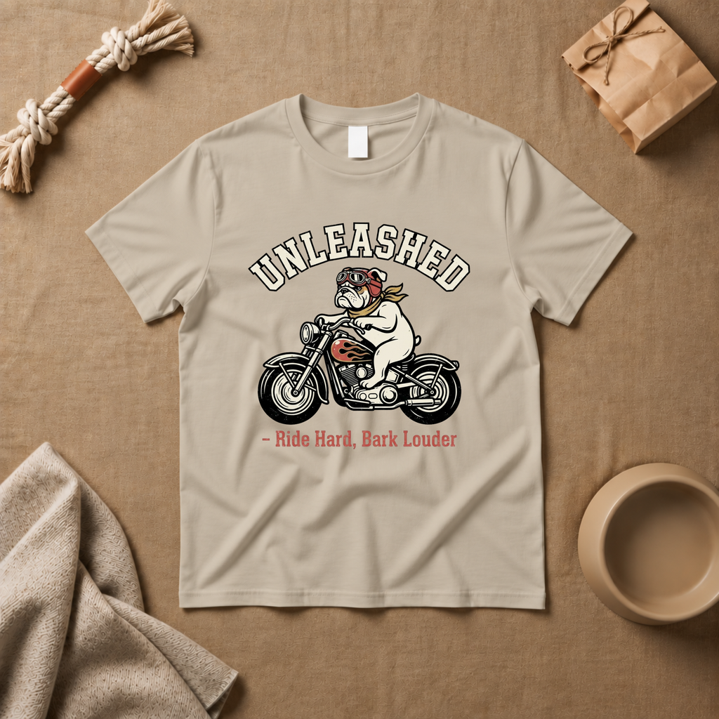 Ride Hard, Bark Louder T-Shirt