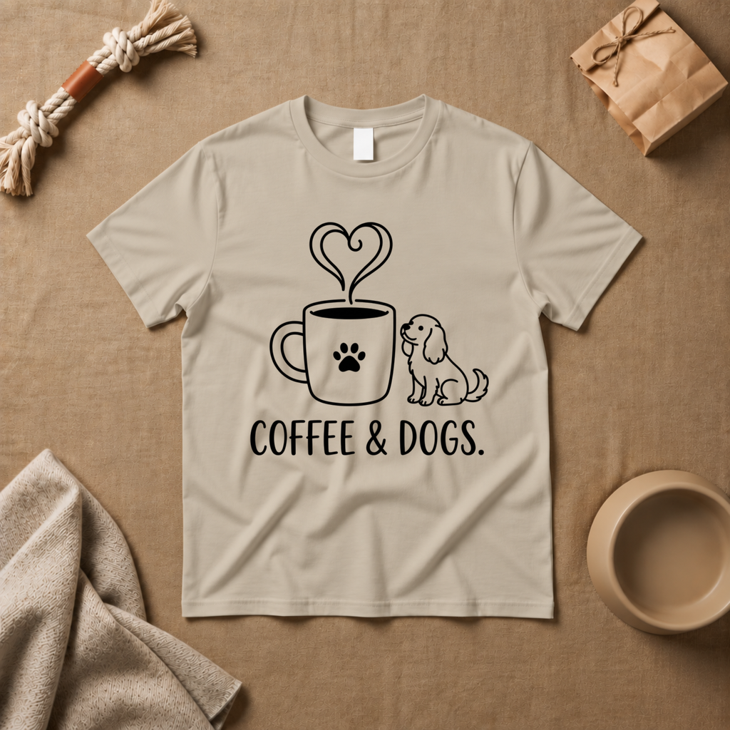 Coffee & Dogs T-Shirt