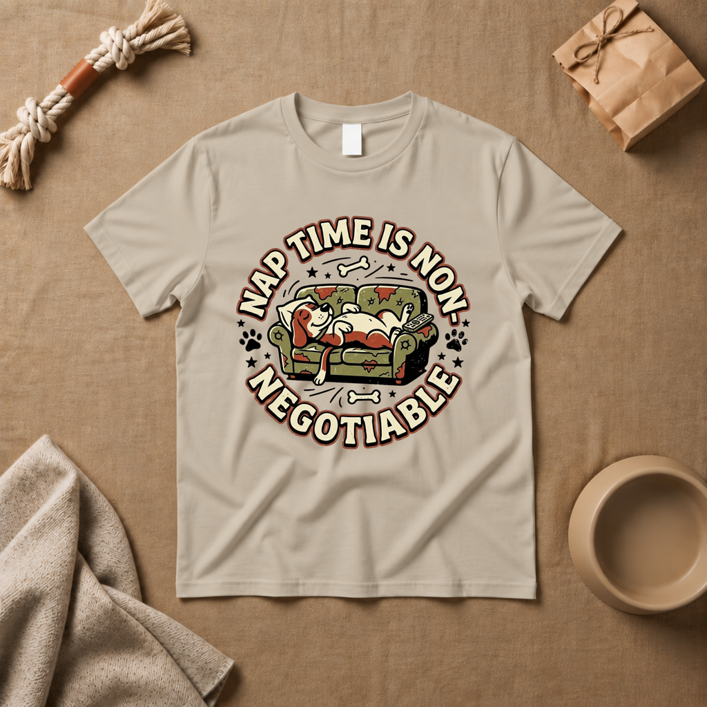 Nap Time Is Non Negotiable T-Shirt