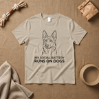 My Social Battery Runs On Dogs T-Shirt