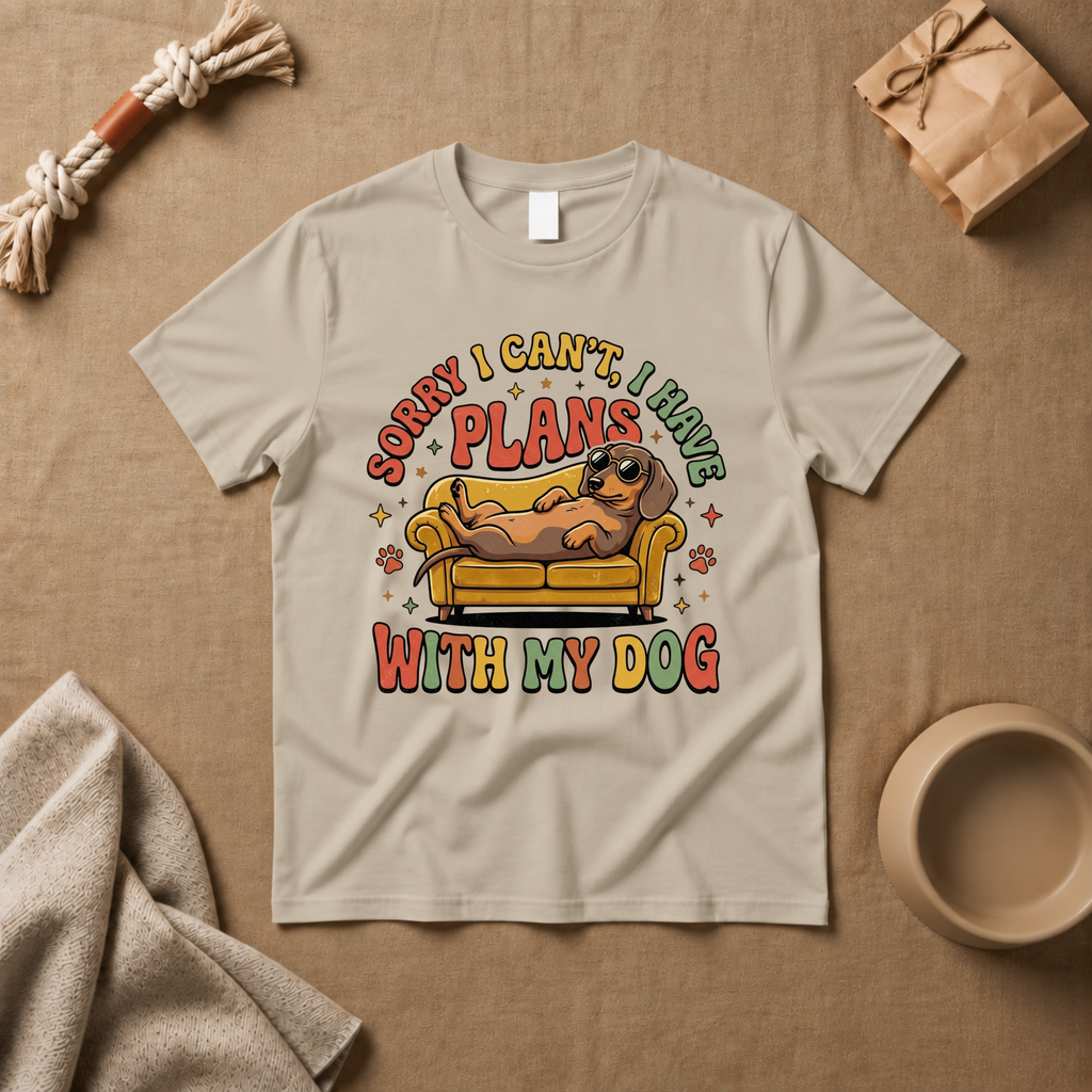 Sorry, I Cant, I Have Plans T-Shirt