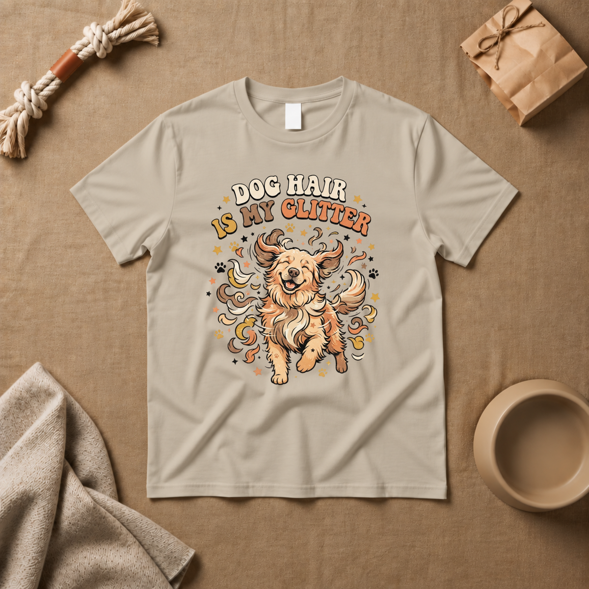 Dog Hair Is My Glitter T-shirts