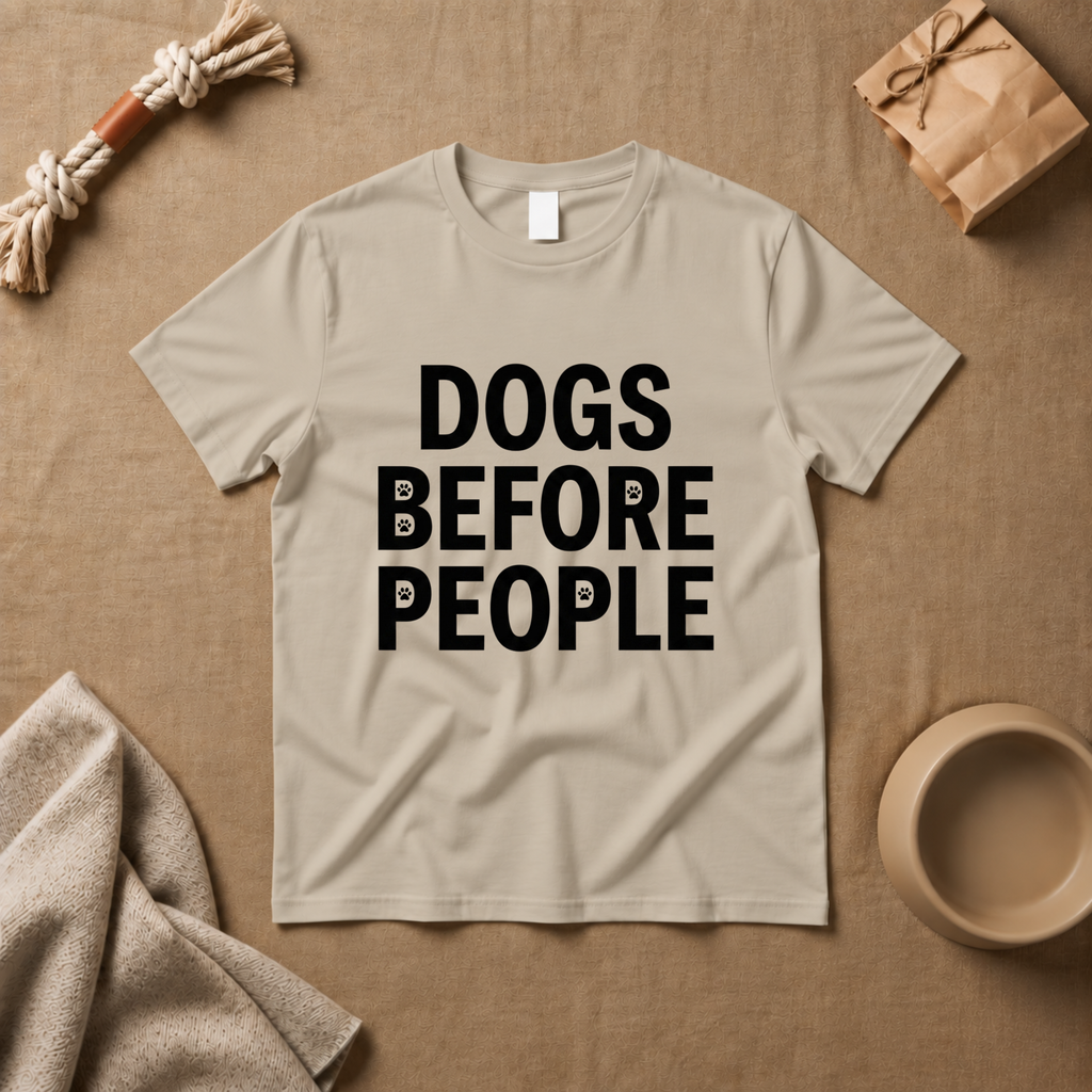 Dogs Before People T-Shirt